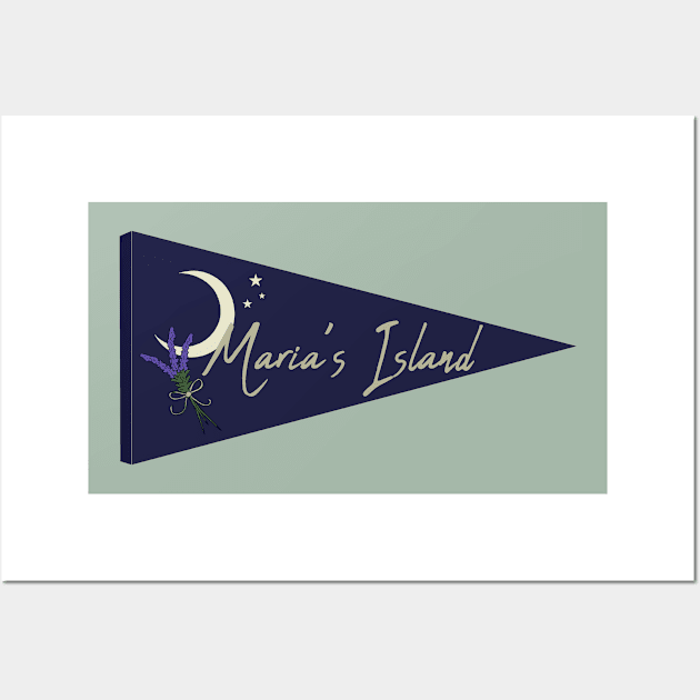 Maria's Island Wall Art by TreyLemons